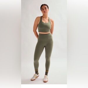 Girlfriend Collective Yosemite HighRise Compressive Leggings 23.75” Green NWOT S